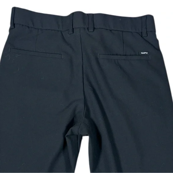 Plain & Plaid Men’s Dress Pants Black Size 30x32 - Picture 2 of 6